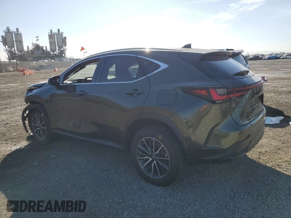 2022 Lexus NX with VIN JTJAKCEZ0N2009409, listed as a Copart auction lot 85564024 with 0 mi miles and Salvage Title. Bid and sale history available at carsss.com. Image 2.