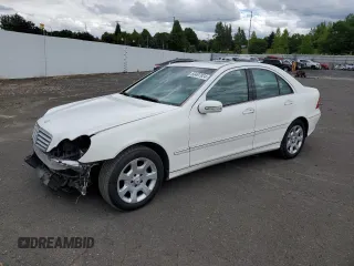 2006 Mercedes-Benz C with VIN WDBRF54J96A913217, listed as a Copart auction lot 60497924 with 219,657 mi miles and Salvage Title. Bid and sale history available at DreamBid. Image 1.