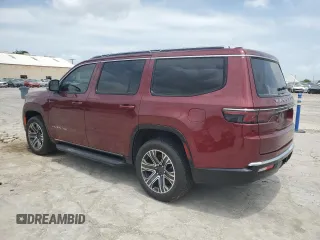 2023 Jeep Grand Wagoneer with VIN 1C4SJUAT0PS543448, listed as a Copart auction lot 55463895 with 34,664 mi miles and Salvage title. Bid and sale history available at DreamBid. Image 2.