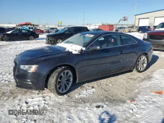 2013 Audi A5 Premium with VIN WAUCFAFR5DA056195, listed as a Copart auction lot 46401995 with 95,478 mi miles and Clean title. Bid and sale history available at DreamBid. Image 1.