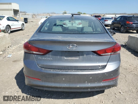 2018 Hyundai Elantra SEL with VIN 5NPD84LF0JH341288, listed as a Copart auction lot 52116945 with 98,365 mi miles and Salvage Title. Bid and sale history available at carsss.com. Image 6.