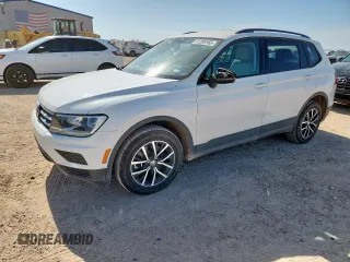 2021 Volkswagen Tiguan S with VIN 3VV1B7AX0MM016271, listed as a Copart auction lot 61288165 with 56,270 mi miles and Clean title. Bid and sale history available at DreamBid. Image 1.