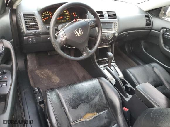 2007 Honda Accord Cpe EX-L with VIN 1HGCM82627A002047, listed as a Copart auction lot 43075515 with NaN miles and Salvage Title. Bid and sale history available at carsss.com. Image 8.