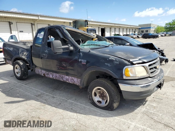 2000 Ford F-150 with VIN 2FTRX18W0YCA13563, listed as a Copart auction lot 55809785 with Not provided miles and Non repairable. Bid and sale history available at DreamBid. Image 4.