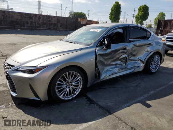 2022 Lexus IS 300 with VIN JTHDA1D27N5119009, listed as a Copart auction lot 54622045 with 9,122 mi miles and Salvage title. Bid and sale history available at DreamBid. Image 1.