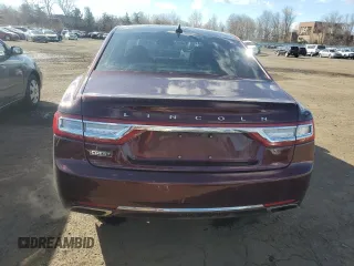 2019 Lincoln Continental Reserve with VIN 1LN6L9NC7K5604445, listed as a Copart auction lot 45735245 with 75,903 mi miles and Salvage Title. Bid and sale history available at DreamBid. Image 6.