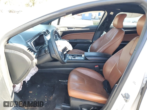 2019 Ford Fusion Hybrid Titanium with VIN 3FA6P0RU0KR120000, listed as a Copart auction lot 44743853 with 105,435 mi miles. Bid and sale history available at carsss.com. Image 7.