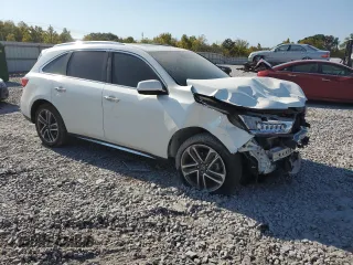 2017 Acura MDX Advance z VIN 5FRYD4H95HB020113, wystawiony jako Copart lot #75801514 z przebiegiem 106 785 mil mil oraz Szkoda całkowita • Salvage title. Historia ofert i sprzedaży dostępna na DreamBid. Obrazek 4.
