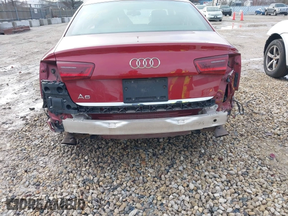 2018 Audi A6 Premium Plus with VIN WAUD8AFC3JN008385, listed as a IAAI auction lot 41209017 with 68,059 mi miles. Bid and sale history available at carsss.com. Image 6.