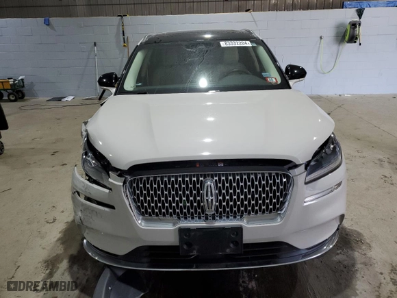 2022 Lincoln Corsair Standard with VIN 5LMCJ1D98NUL26579, listed as a Copart auction lot 83332204 with 31,279 mi miles and Salvage Title. Bid and sale history available at carsss.com. Image 5.