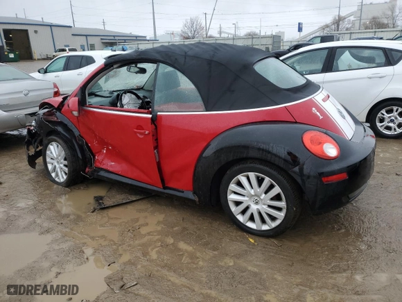 2009 Volkswagen New Beetle Convertible S with VIN 3VWRF31Y49M401571, listed as a Copart auction lot 84747724 with NaN miles and Clean Title. Bid and sale history available at carsss.com. Image 2.
