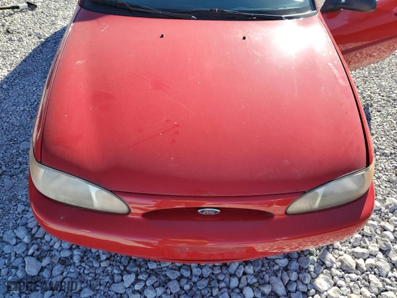 1997 Ford Escort LX with VIN 3FALP15P6VR168324, listed as a Copart auction lot 79995354 with 63,400 mi miles and Clean Title. Bid and sale history available at carsss.com. Image 11.