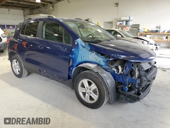 2017 Chevrolet Trax LT with VIN 3GNCJPSB6HL194430, listed as a Copart auction lot 53297495 with 84,715 mi miles and Salvage Title. Bid and sale history available at carsss.com. Image 4.