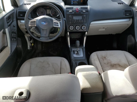 2015 Subaru Forester 2.5i with VIN JF2SJABC8FH569581, listed as a Copart auction lot 45489425 with 108,990 mi miles and Salvage Title. Bid and sale history available at carsss.com. Image 8.