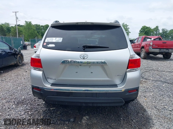 2013 Toyota Highlander Limited with VIN 5TDDK3EH9DS231526, listed as a IAAI auction lot 42425311 with 206,168 mi miles and . Bid and sale history available at DreamBid. Image 16.