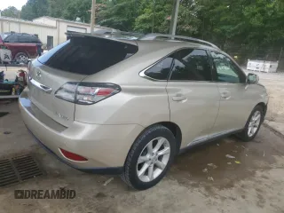 2012 Lexus RX 350 z VIN 2T2ZK1BA4CC081717, wystawiony jako Copart lot #58783105 z przebiegiem 166 897 mil mil oraz Szkoda całkowita • Salvage title. Historia ofert i sprzedaży dostępna na DreamBid. Obrazek 3.