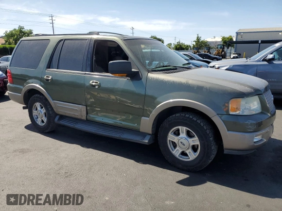 2003 Ford Expedition Eddie Bauer with VIN 1FMFU17L53LA57569, listed as a Copart auction lot 57427235 with Not provided miles and Salvage title. Bid and sale history available at DreamBid. Image 4.