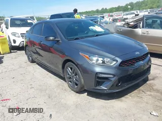 2021 Kia Forte GT-Line with VIN 3KPF34AD2ME341973, listed as a IAAI auction lot 42084462 with 61,542 mi miles and . Bid and sale history available at DreamBid. Image 1.