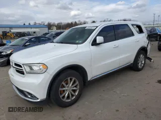 2017 Dodge Durango Special Service with VIN 1C4SDJFTXHC753307, listed as a Copart auction lot 50353675 with 123,896 mi miles and Salvage title. Bid and sale history available at DreamBid. Image 1.