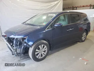 2016 Honda Odyssey EX z VIN 5FNRL5H40GB075327, wystawiony jako Copart lot #53513985 z przebiegiem 170 000 mil mil oraz Szkoda całkowita • Salvage title. Historia ofert i sprzedaży dostępna na DreamBid. Obrazek 1.