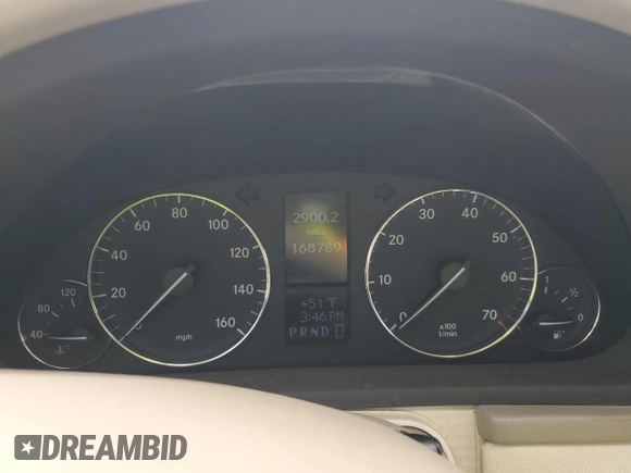 2007 Mercedes-Benz C 280 Luxury with VIN WDBRF92HX7F891031, listed as a Copart auction lot 57889315 with 168,789 mi miles and Salvage title. Bid and sale history available at DreamBid. Image 9.