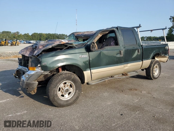 2001 Ford Super Duty F-250 XL with VIN 1FTNW21L11EB43083, listed as a Copart auction lot 70609164 with 231,581 mi miles and Salvage Title. Bid and sale history available at carsss.com. Image 1.