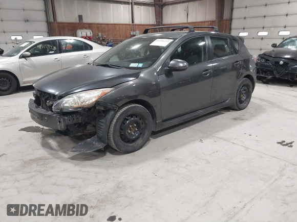 2011 Mazda Mazda3 s Sport with VIN JM1BL1K63B1467613, listed as a IAAI auction lot 41696255 with 162,768 mi miles. Bid and sale history available at carsss.com. Image 2.