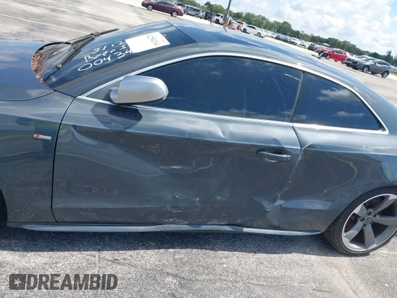 2011 Audi A5 Prestige with VIN WAUWFAFRXBA004345, listed as a IAAI auction lot 42254334 with 108,909 mi miles and . Bid and sale history available at DreamBid. Image 6.