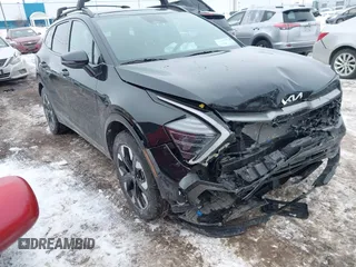 2024 Kia Sportage X-Line with VIN 5XYK6CDF1RG162623, listed as a IAAI auction lot 41439116 with 15,753 mi miles and . Bid and sale history available at carsss.com. Image 1.
