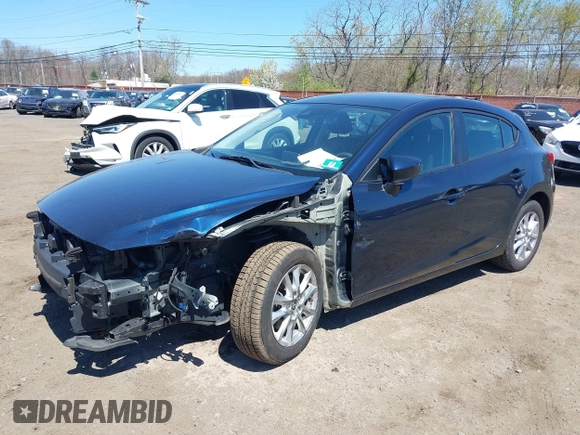 2018 Mazda 3 Sport with VIN 3MZBN1K74JM212289, listed as a IAAI auction lot 42054346 with 56,854 mi miles and . Bid and sale history available at DreamBid. Image 6.