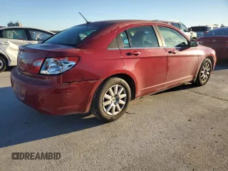 2008 Chrysler Sebring LX with VIN 1C3LC46K58N182219, listed as a Copart auction lot 80479954 with 195,194 mi miles and Salvage Title. Bid and sale history available at carsss.com. Image 3.