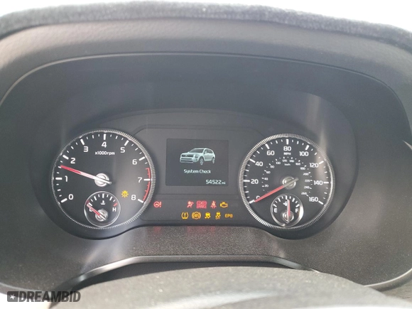 2021 Kia Telluride EX with VIN 5XYP3DHC6MG139805, listed as a Copart auction lot 46954405 with 54,522 mi miles and Salvage Title. Bid and sale history available at carsss.com. Image 9.