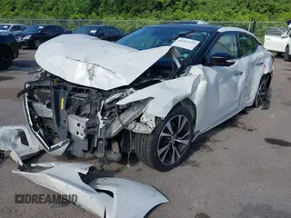 2018 Nissan Maxima SL with VIN 1N4AA6AP4JC366811, listed as a IAAI auction lot 42262154 with 179,731 mi miles and . Bid and sale history available at DreamBid. Image 2.