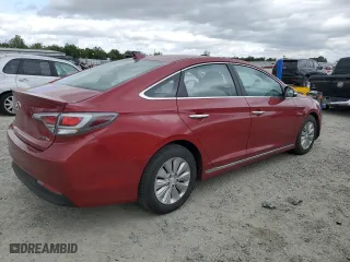 2016 Hyundai Sonata Hybrid SE with VIN KMHE24L19GA011686, listed as a Copart auction lot 54731005 with 0 mi miles and Clean Title. Bid and sale history available at carsss.com. Image 3.