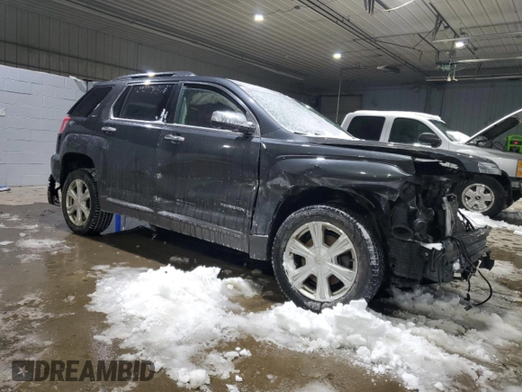 2017 GMC Terrain SLT with VIN 2GKFLUE31H6280482, listed as a Copart auction lot 44304095 with 95,802 mi miles and Salvage Title. Bid and sale history available at carsss.com. Image 4.