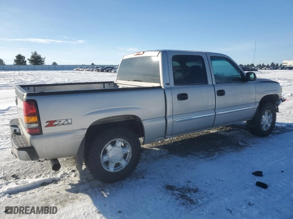 2007 GMC Sierra 1500 Classic SLE1 with VIN 2GTEK13Z071149958, listed as a Copart auction lot 44418665 with NaN miles and Salvage Title. Bid and sale history available at carsss.com. Image 3.
