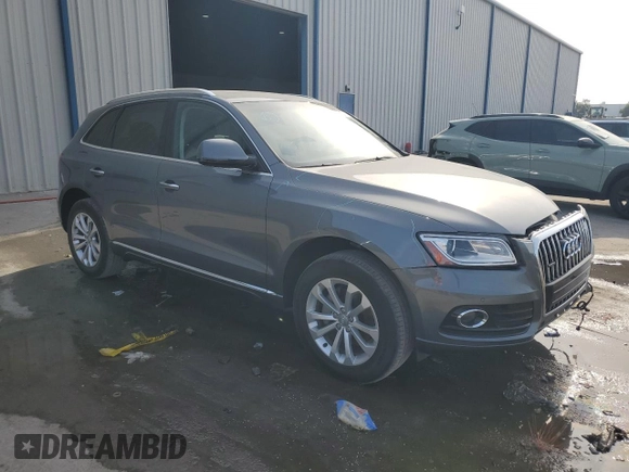 2016 Audi Q5 Premium Plus with VIN WA1L2AFP8GA078896, listed as a Copart auction lot 53152615 with 115,205 mi miles and Salvage Title. Bid and sale history available at carsss.com. Image 4.
