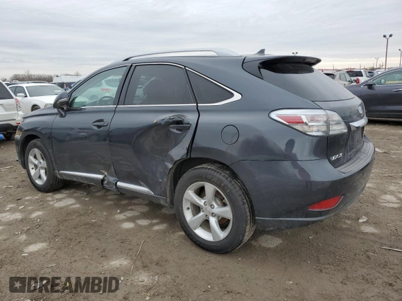 2010 Lexus RX 350 with VIN 2T2BK1BA8AC076261, listed as a Copart auction lot 47752265 with 332,193 mi miles and Clean Title. Bid and sale history available at DreamBid. Image 2.