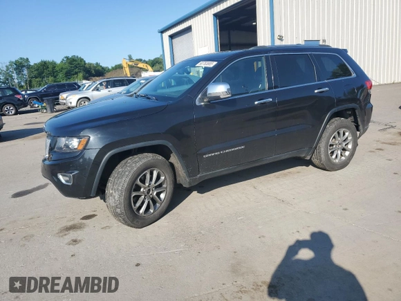 2016 Jeep Grand Cherokee Limited with VIN 1C4RJFBG4GC328600, listed as a Copart auction lot 60783885 with 126,645 mi miles and Salvage title. Bid and sale history available at DreamBid. Image 1.
