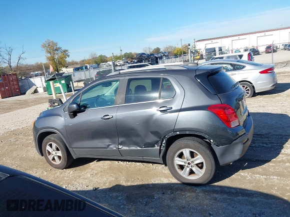 2016 Chevrolet Trax LT with VIN 3GNCJPSB7GL265388, listed as a IAAI auction lot 40809653 with 114,847 mi miles. Bid and sale history available at carsss.com. Image 14.