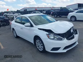 2019 Nissan Sentra S with VIN 3N1AB7AP4KY274297, listed as a IAAI auction lot 42514329 with 116,484 mi miles and . Bid and sale history available at DreamBid. Image 1.