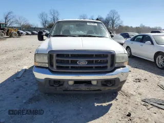 2002 Ford F-250 XL with VIN 1FTNW20F32EC06987, listed as a Copart auction lot 45667965 with 262,421 mi miles and Clean Title. Bid and sale history available at DreamBid. Image 5.
