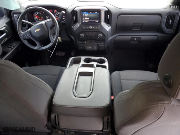 2021 Chevrolet Silverado 1500 Custom with VIN 1GCPYBEK2MZ212722, listed as a Copart auction lot 85321014 with 76,343 mi miles and Salvage Title. Bid and sale history available at carsss.com. Image 8.