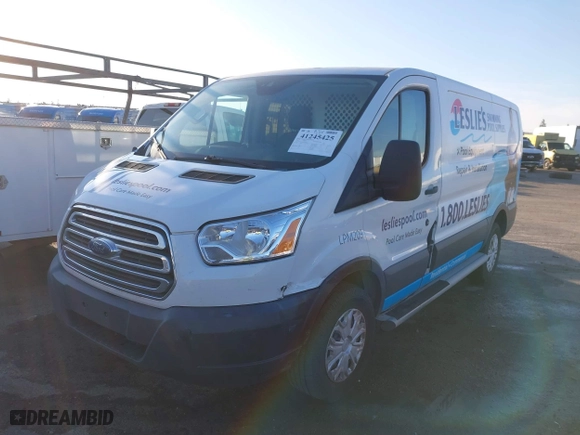 2016 Ford Transit Cargo Van with VIN 1FTYR1ZM8GKA39180, listed as a IAAI auction lot 41245425 with 115,018 mi miles. Bid and sale history available at carsss.com. Image 18.