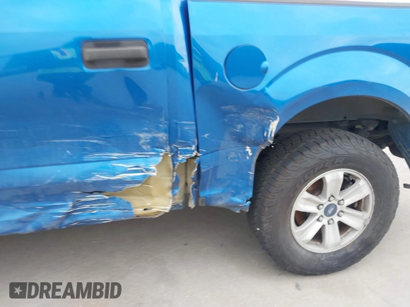 2015 Ford F-150 XL with VIN 1FTEW1CP2FKF15498, listed as a IAAI auction lot 41654196 with 103,200 mi miles. Bid and sale history available at carsss.com. Image 17.