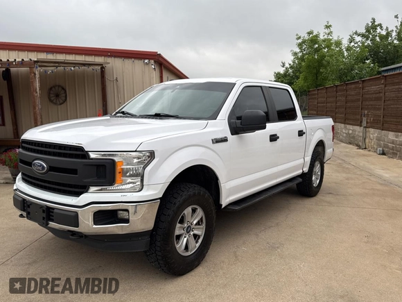 2019 Ford F-150 XL with VIN 1FTEW1E50KKE77307, listed as a Copart auction lot 54669895 with 181,017 mi miles and Clean Title. Bid and sale history available at carsss.com. Image 2.