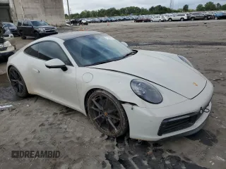 2020 Porsche 911 Carrera S with VIN WP0AB2A96LS228150, listed as a Copart auction lot 71468814 with 23,818 mi miles and Salvage Title. Bid and sale history available at carsss.com. Image 4.