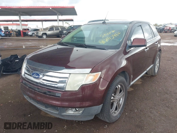 2010 Ford Edge SEL with VIN 2FMDK3JC1ABB65668, listed as a IAAI auction lot 41742456 with 111,769 mi miles. Bid and sale history available at carsss.com. Image 2.