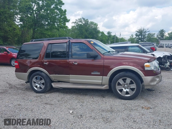 2008 Ford Expedition Eddie Bauer with VIN 1FMFU17568LA17381, listed as a IAAI auction lot 42371260 with 89,485 mi miles and . Bid and sale history available at DreamBid. Image 13.