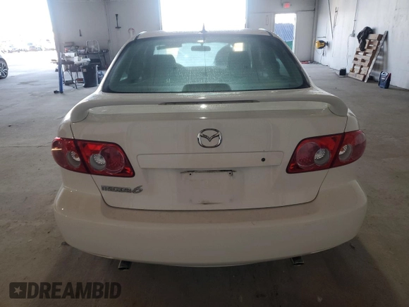 2004 Mazda 6 i with VIN 1YVFP80C345N78711, listed as a Copart auction lot 47391735 with Not Provided miles and Salvage Title. Bid and sale history available at DreamBid. Image 6.